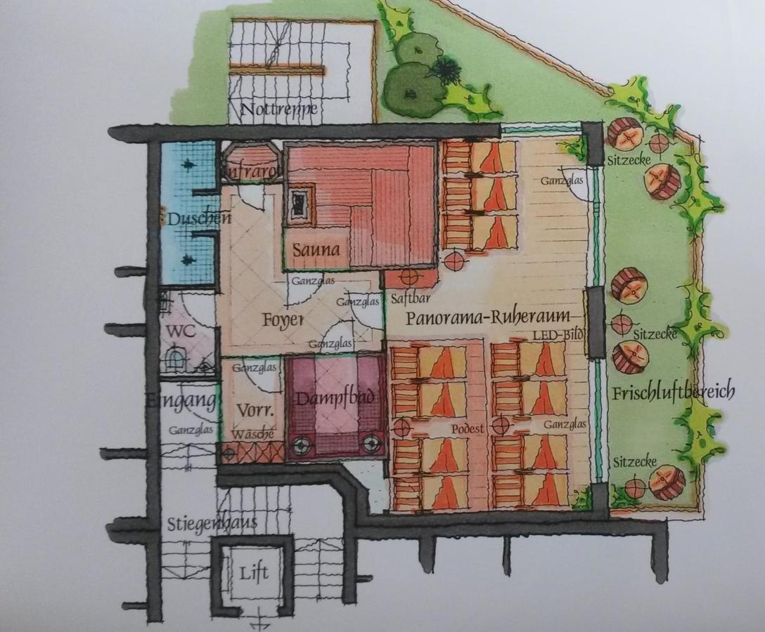 Hotel Garni Kristall Kühtai Esterno foto