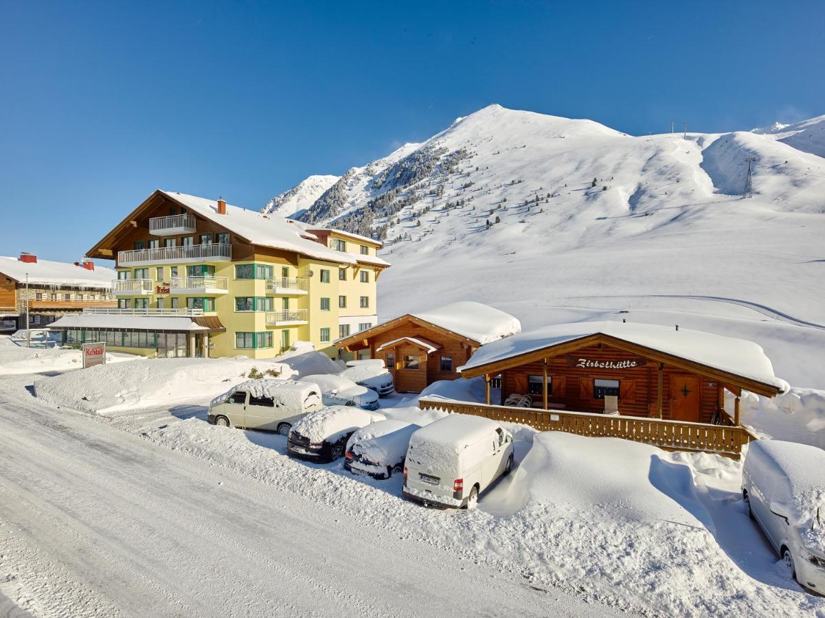 Hotel Garni Kristall Kühtai Esterno foto