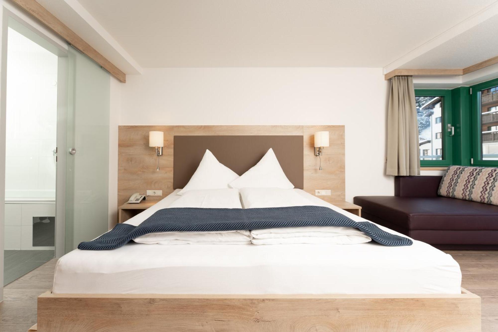 Hotel Garni Kristall Kühtai Esterno foto