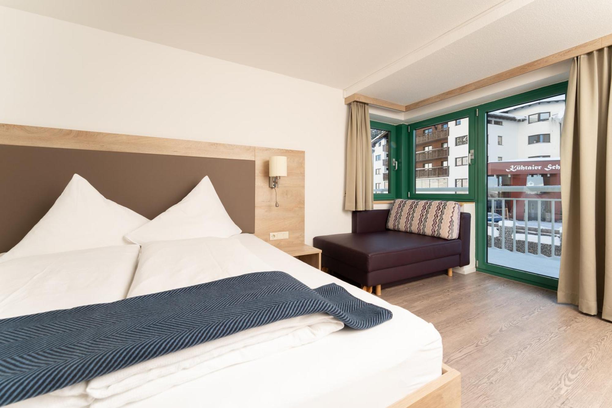 Hotel Garni Kristall Kühtai Esterno foto